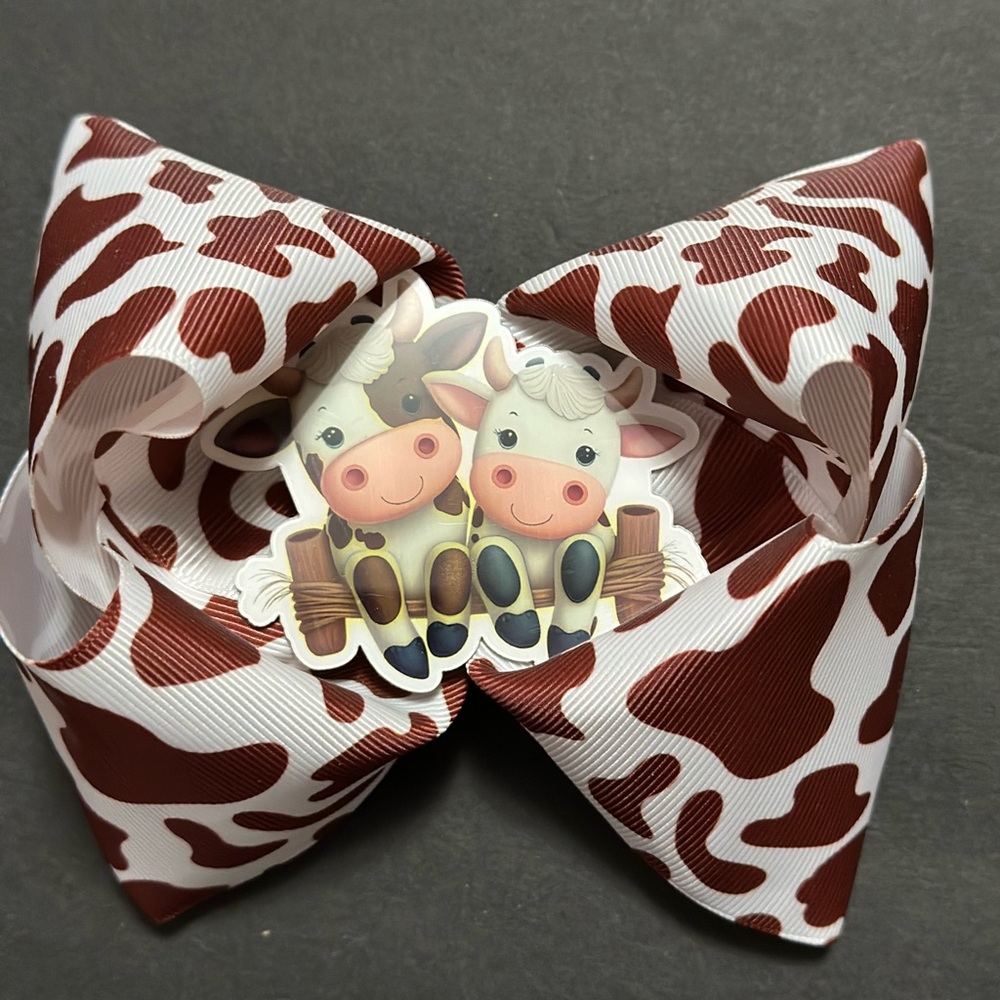 Brown Cow Print